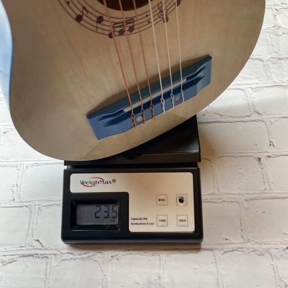 Hape Toys Blue Lagoon 26 in. Guitar Pre-School / Toddler Age 3+ Lightweight Wood - Picture 11 of 12